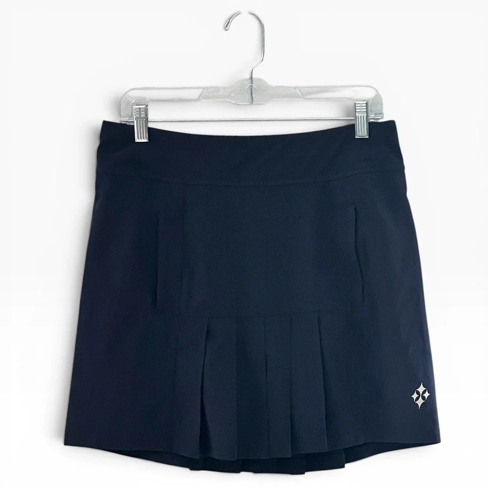 Jofit Navy Pleated Golf Skort S Athletic Tennis Pickleball Built‑In Shorts
